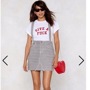 Nasty Girl— Gingham's Mom Skirt